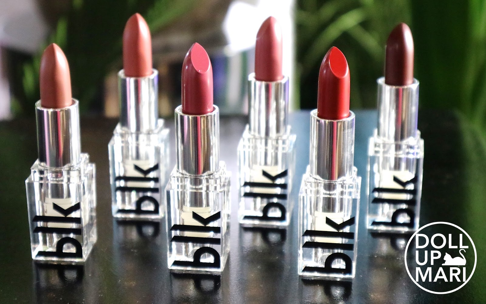 BLK Cosmetics by Anne Curtis All Day Intense Matte Lipstick Swatches