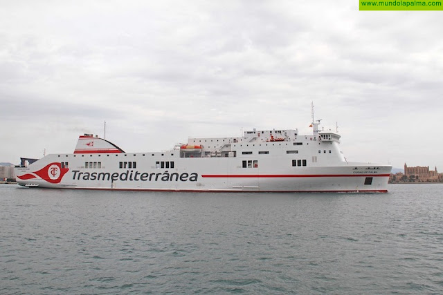 Naviera Armas Trasmediterránea garantiza el abastecimiento entre Cádiz y Canarias