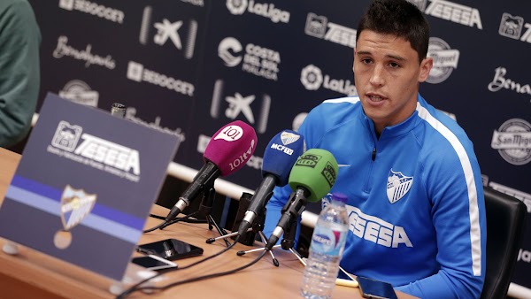 Ricca - Málaga -: "Hay que tener en cuenta los puntos fuertes que tiene el Osasuna"