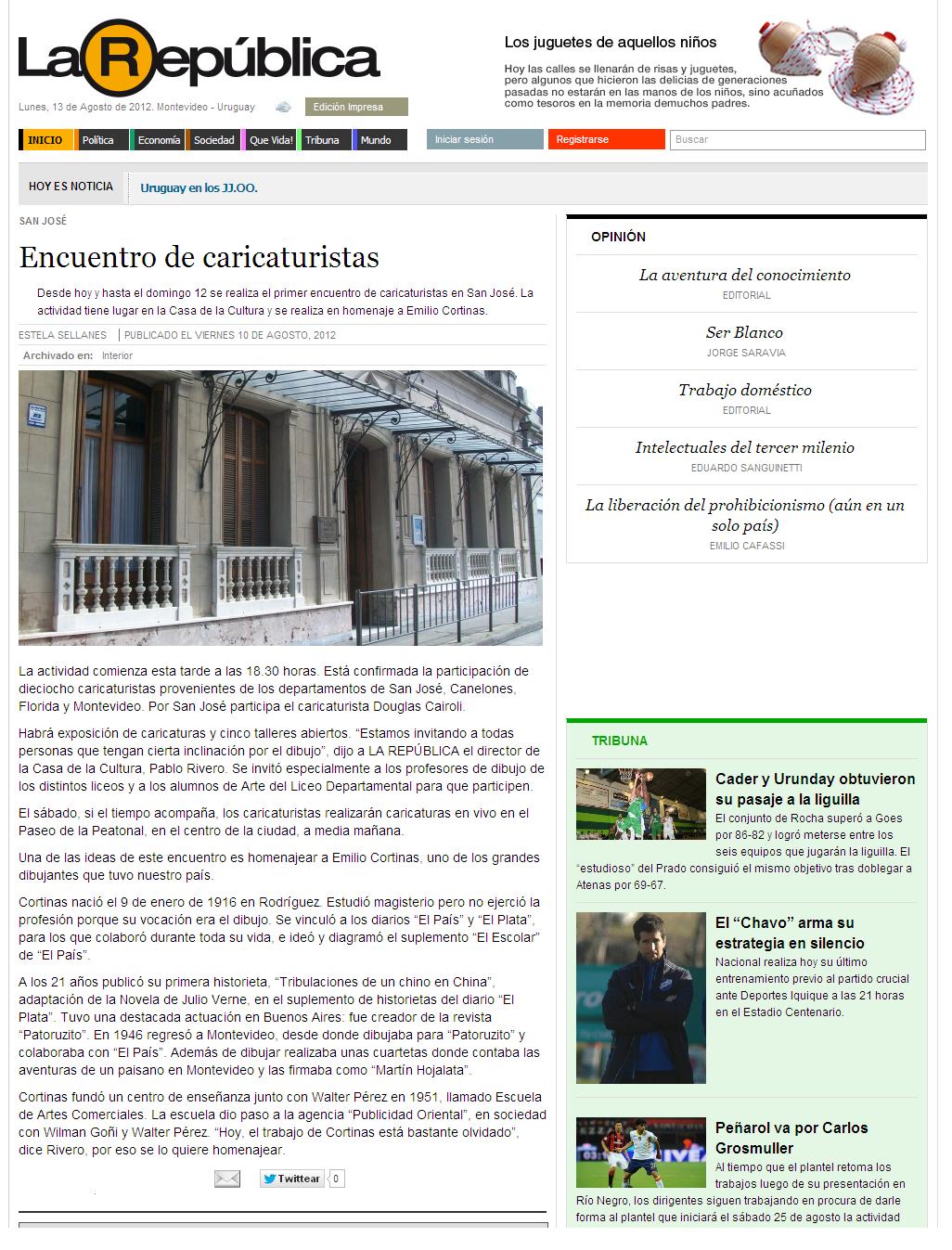 ILUSTRAZO. Dibujantes unidos y punto Encuentro de Caricaturistas en