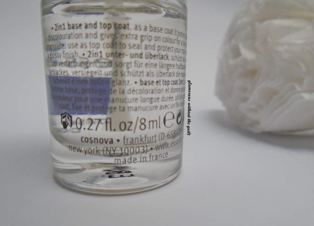 Essence 2 in 1 Top and Base Coat Review