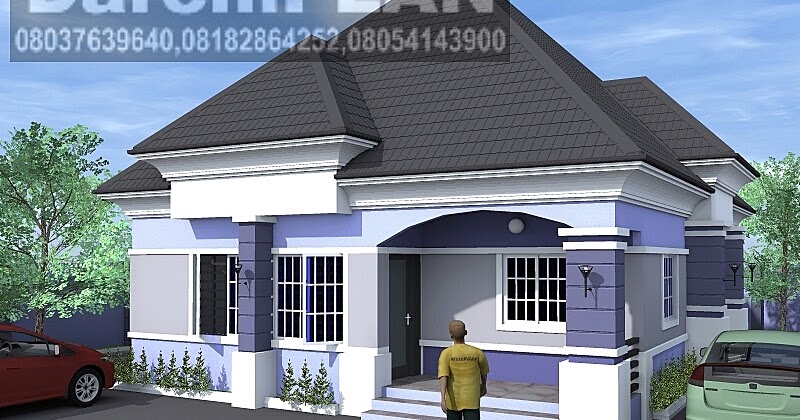 Nigerian House Plan Portable 4 Bedroom