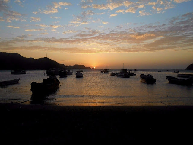 New Year's Eve in Taganga, Colombia 