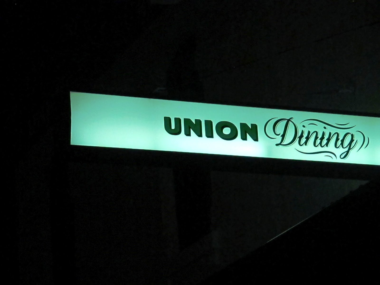 1001 Dinners 1001 Nights: Union Dining (Richmond, Melbourne) 04/2012