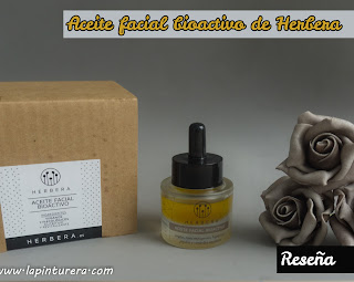 Aceite facial bioactivo de Herbera: Reseña portada