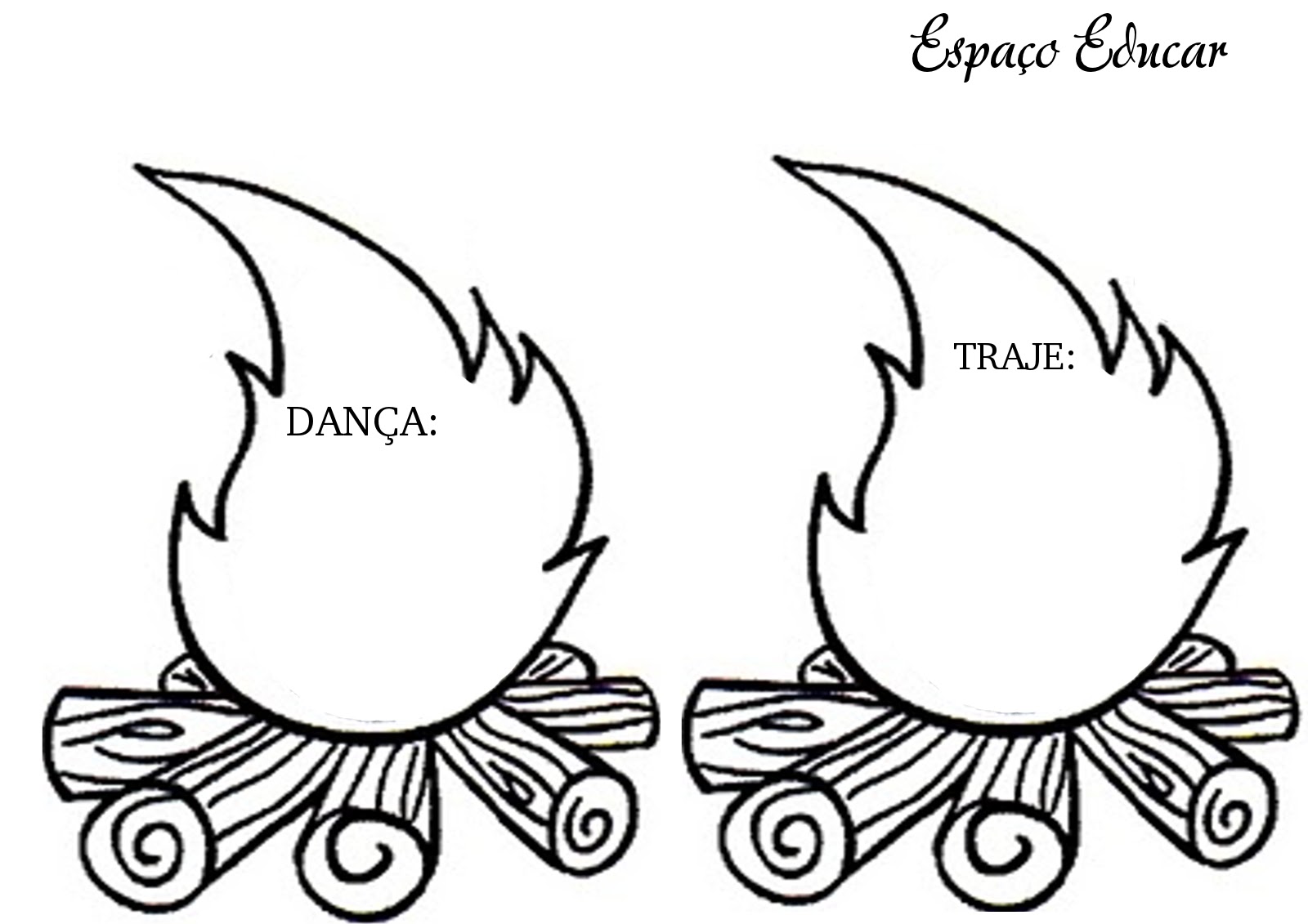 Desenhos De Fogueira Para Colorir Pintar Imprimir Desenhos De Festa Junina Molde De Fogueira Desenhar flores, pintar flores, é uma delícia, não é mesmo? desenhos de fogueira para colorir