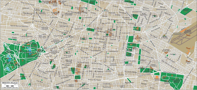 México city map