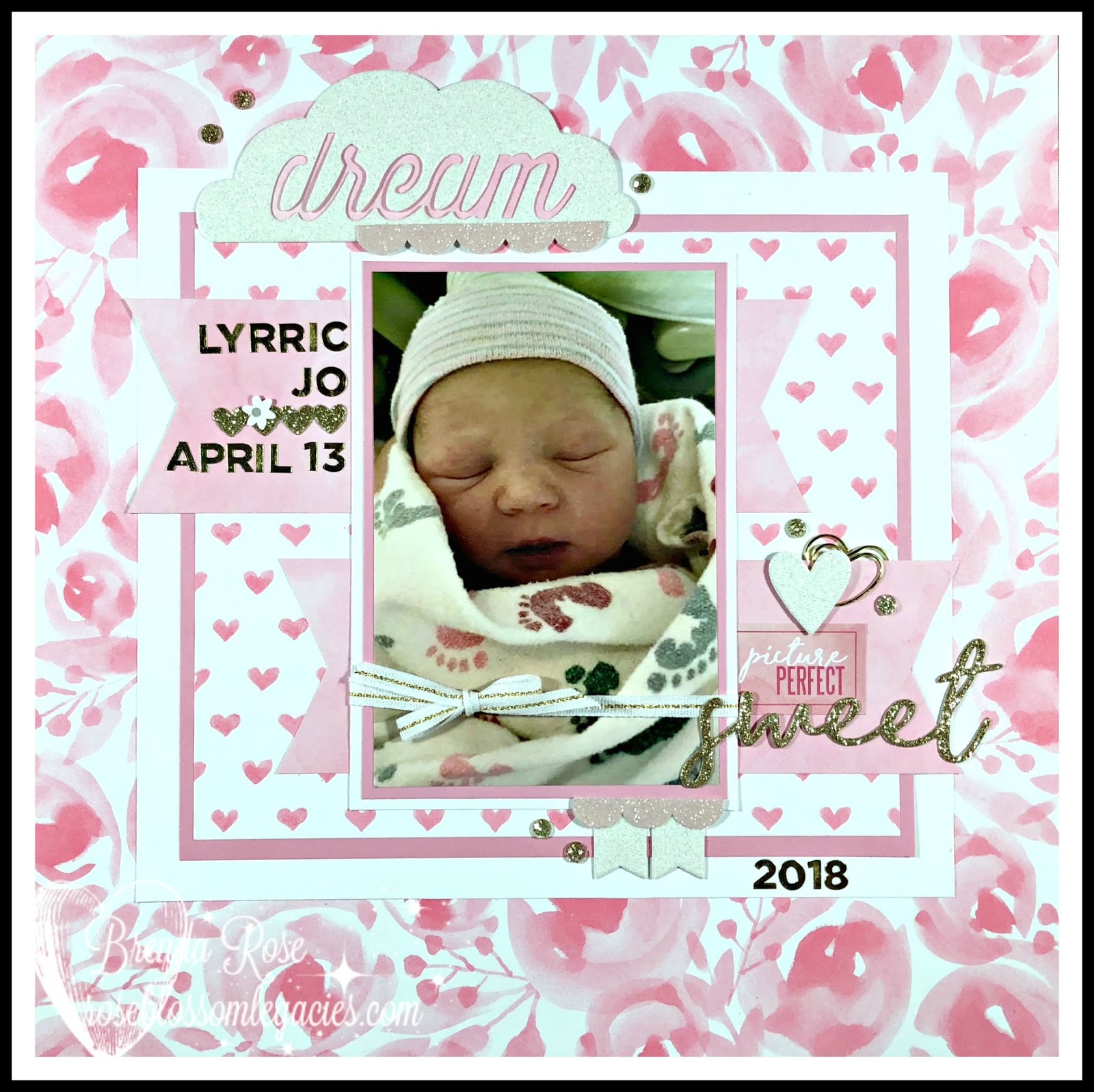 rose blossom legacies a new baby girl means lot of pink
