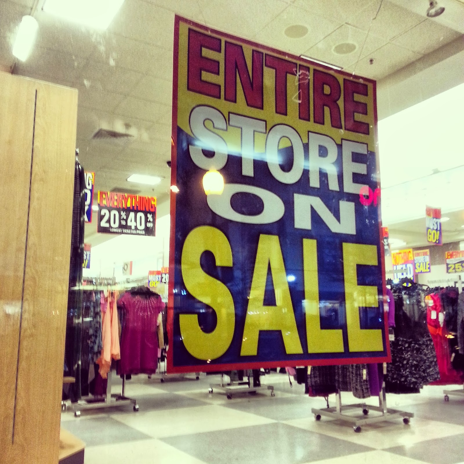 Robert Dyer Bethesda Row LOEHMANN'S GOING OUT OF BUSINESS AT MAZZA