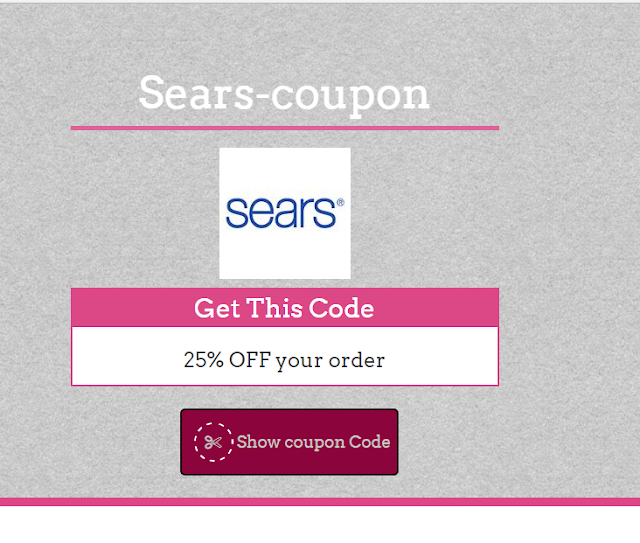 Sears 35% Coupon Code May 2017