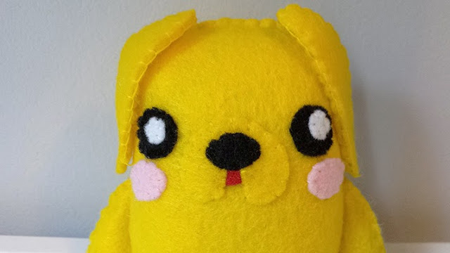 How to Make an Adventure Time Jake plushie tutorial