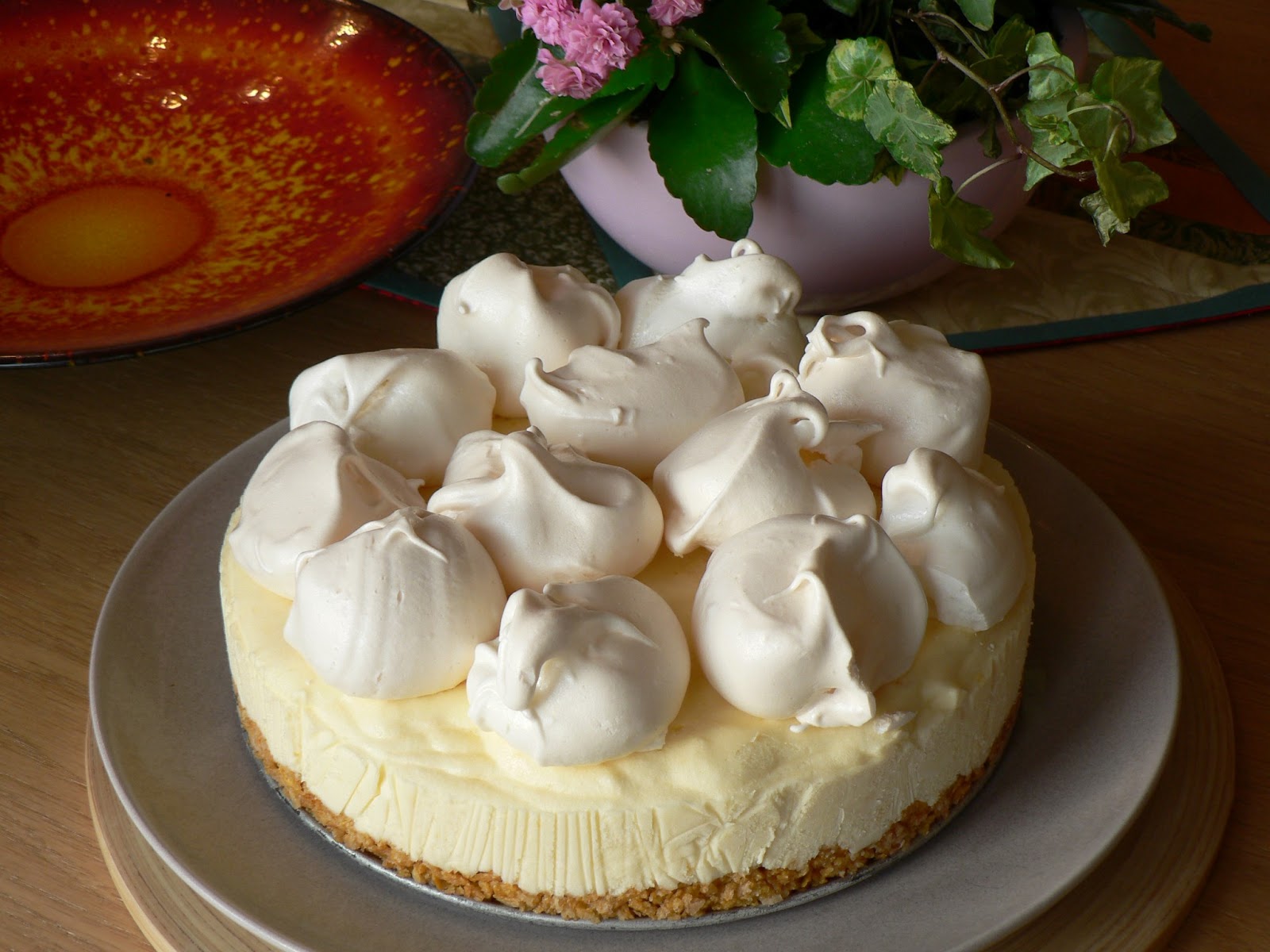 The Great Gloucestershire BakeOff Lemon Ice Cream Meringue Pie