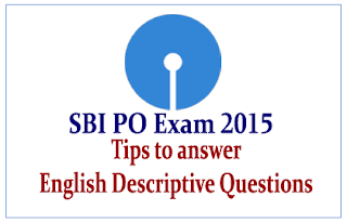 How to attempt SBI PO Descriptive Paper