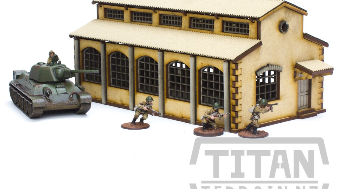 Tabletop Fix Titan Terrain NZ Machine Shop Release