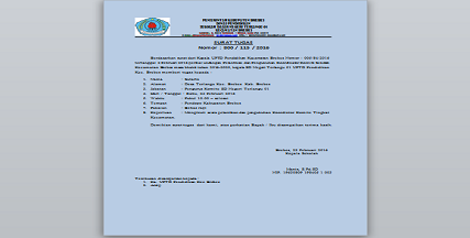 Download Contoh Surat Keputusan Tugas Komite Sekolah Tahun 2016 | Info