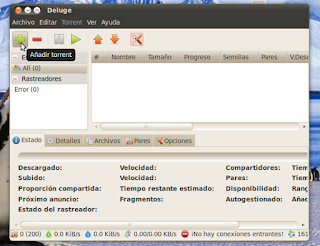 Deluge, un cliente Bittorrent para Linux alternativo a Transmission
