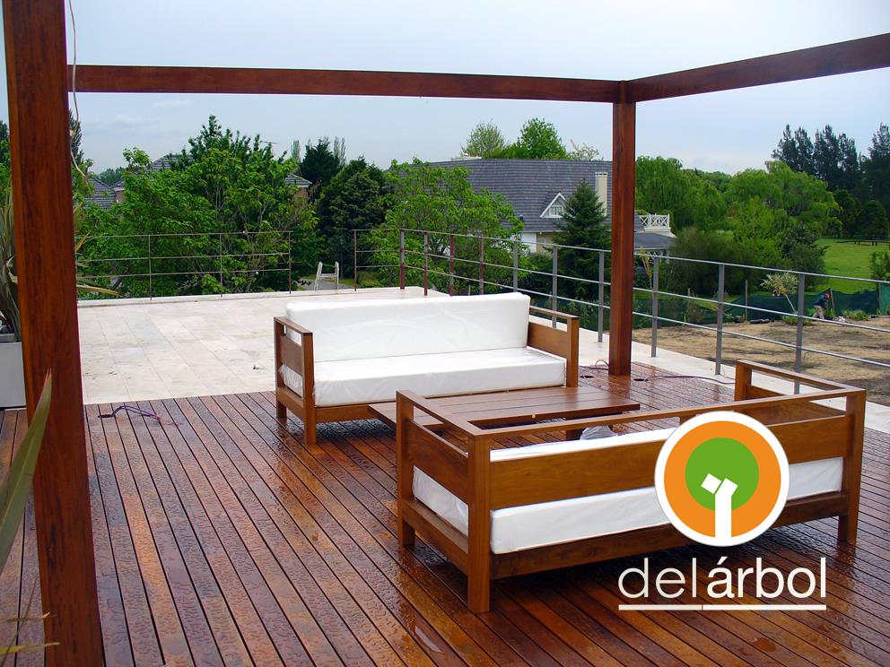 Del-Arbol | Fábrica de Muebles de Madera: Living de madera para jardín