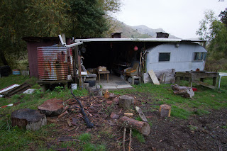 A fishing lodge in the the valley