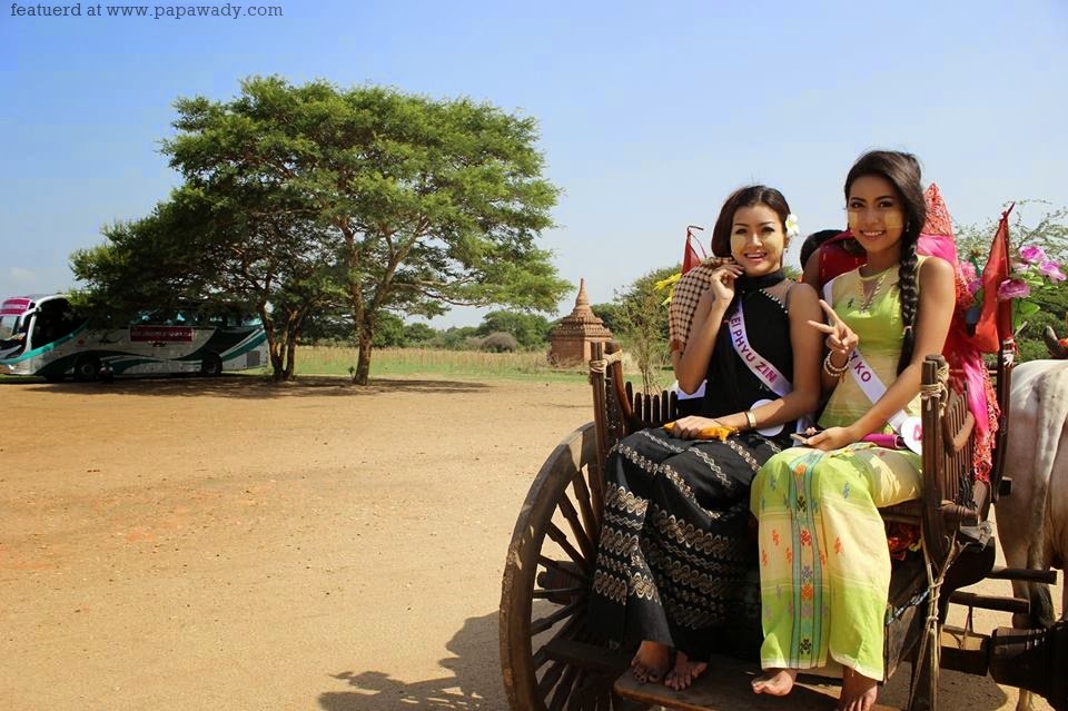 Miss Universe Myanmar Contestants Trip to Bagan 