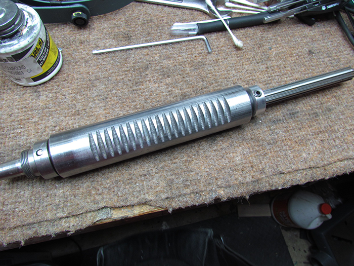 New Quill/Spindle Bearings and Quill Reassembly Craftsman KingSeeley