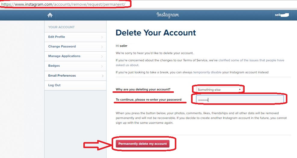 Social Media Help: how to close instagram account