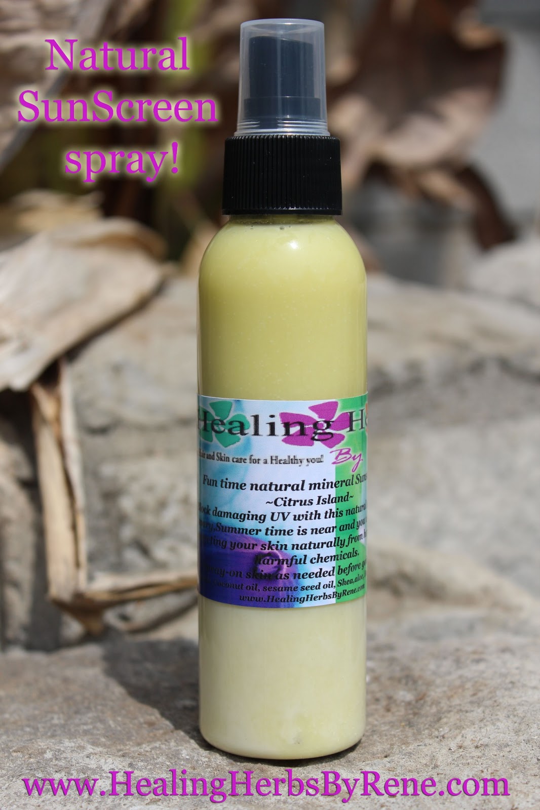 Healing Herbs By Rene' Natural Organic Hair & Skin Products HHBR