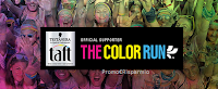 Concorso ''Taft Runner'' e vinci kit di prodotti e biglietti Color Run Testanera Logo Concorso ''Taft Runner'' e vinci kit di prodotti e biglietti Color Run Testanera