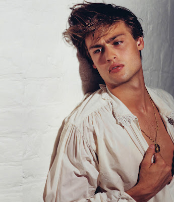 my new plaid pants: Gratuitous Douglas Booth