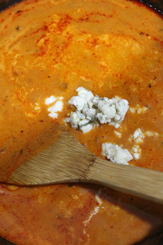Creamy Tomato and Blue Cheese Soup Mama Loves Food