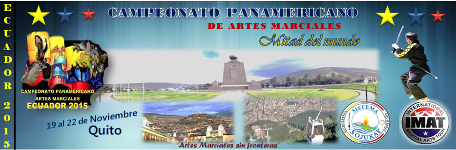 PANAMERICANO ARTES MARCIALES ECUADOR 2015 SOJUKAY