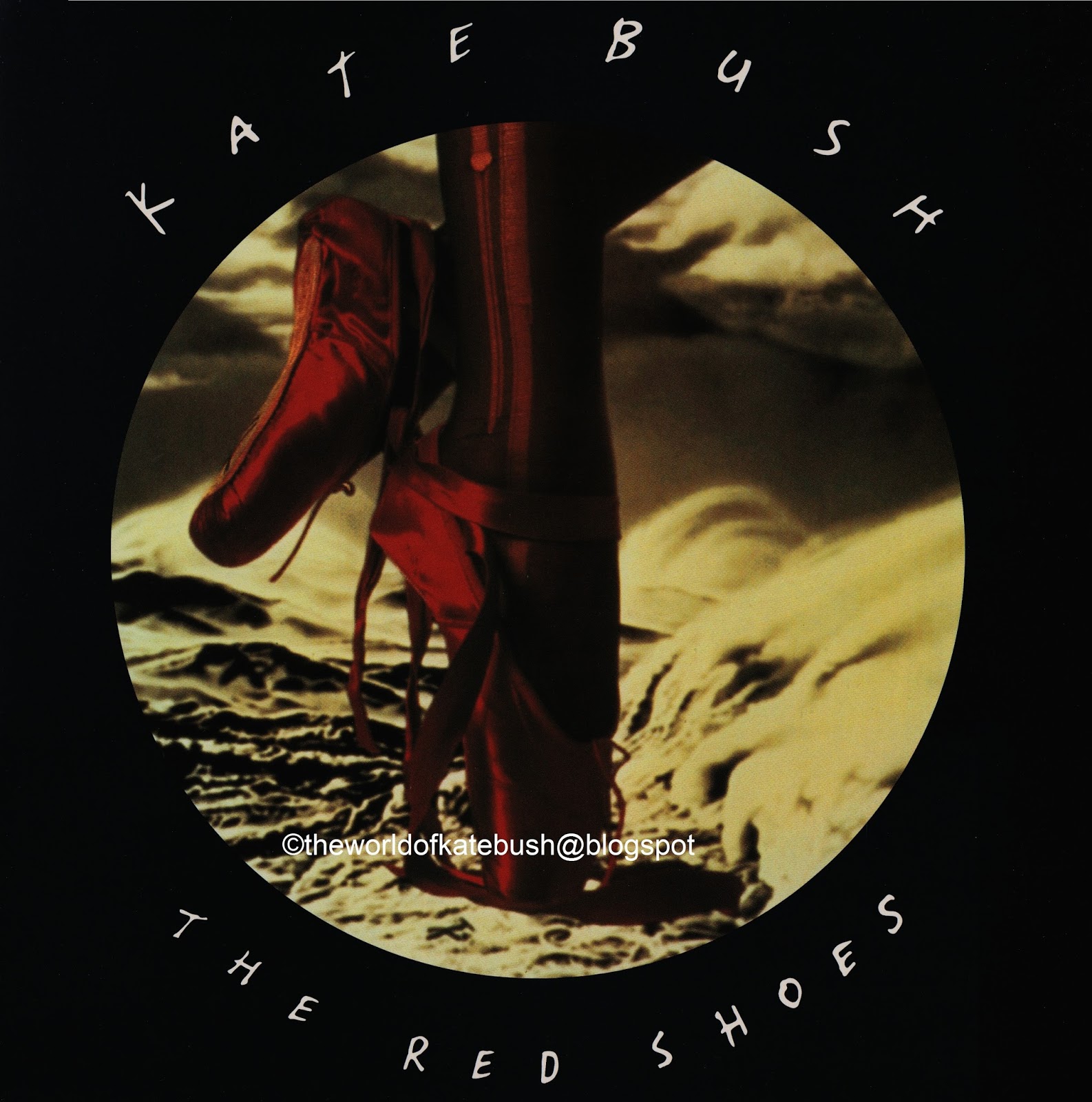 THE WORLD OF KATE BUSH The Red Shoes USA store display promo flat