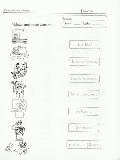 Ciavieja bilingüe blog: Worksheet about jobs