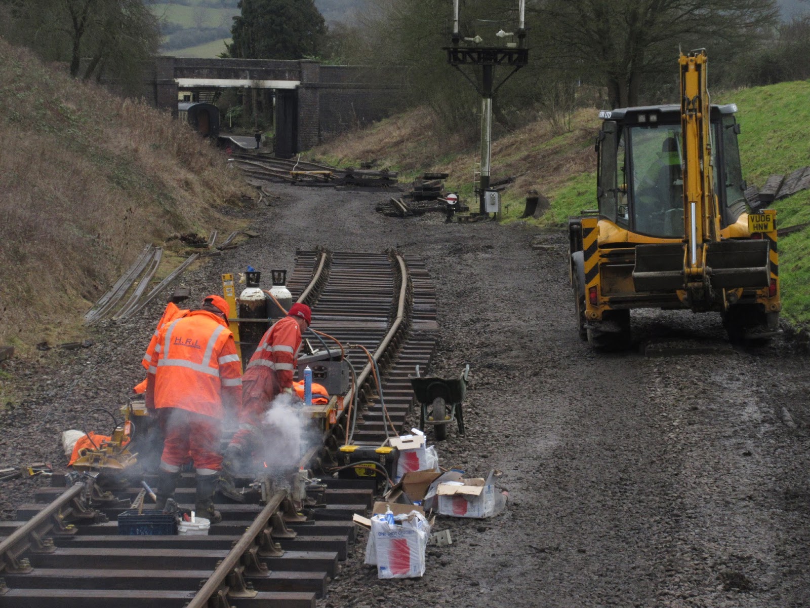 Extension Blog Final two days of ballast removal.