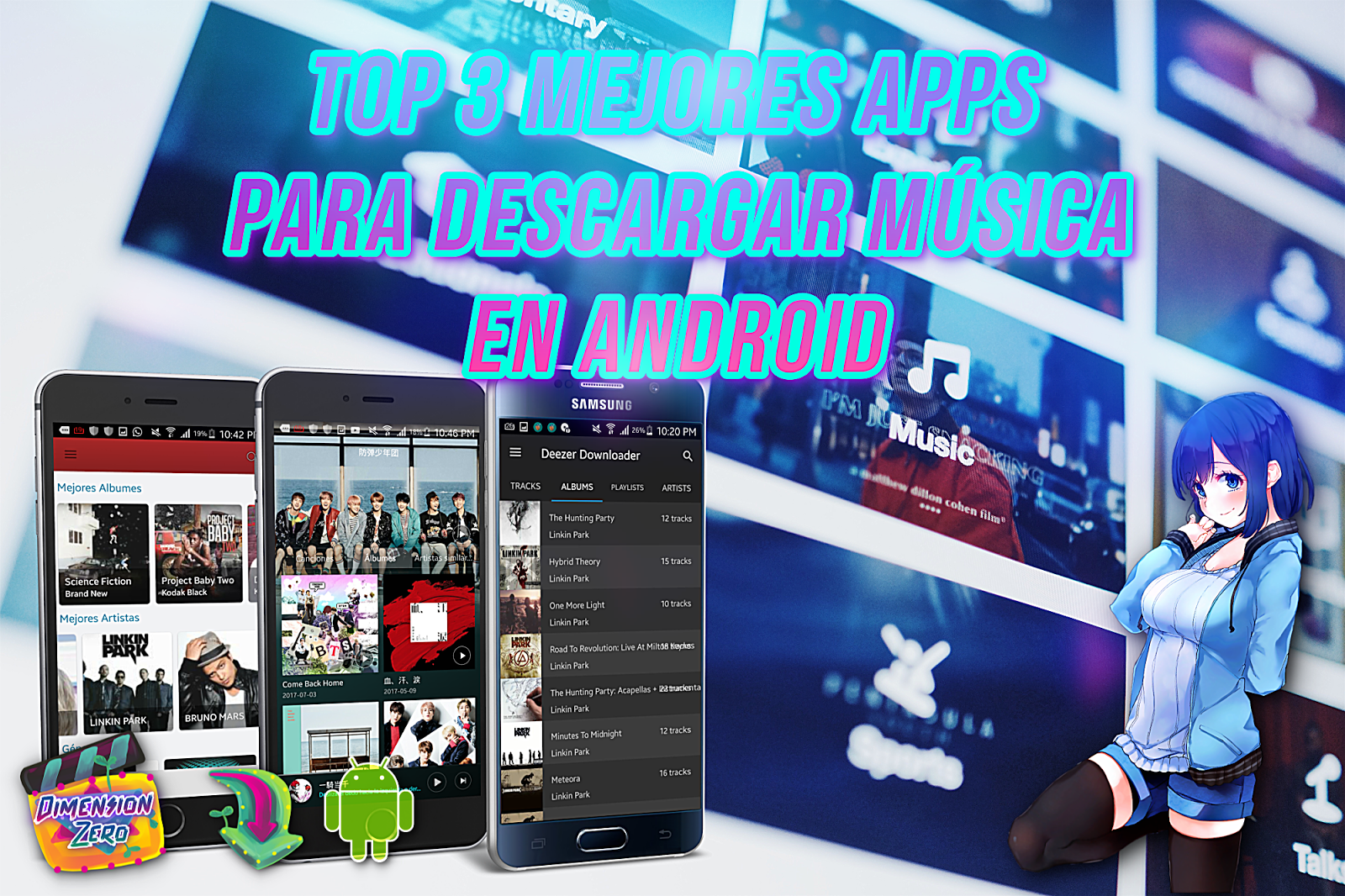 Top 3 Mejores Apps para Descargar Música en Android Top 3 Mejores Apps para Descargar Música en Android