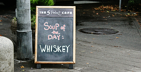 soup of the day whiskey