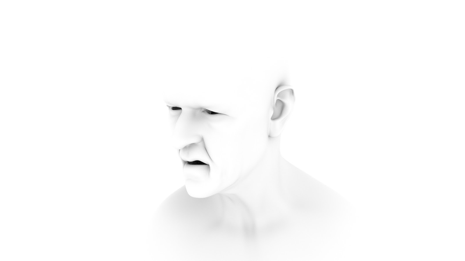 Danielle Gibbs Maya Arnold. Ambient Occlusion, Wireframe, Sub Surface