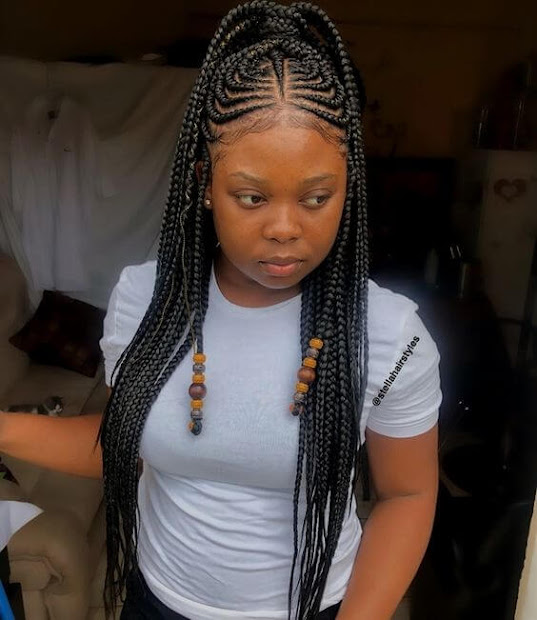 latest cornrows braided hairstyles
