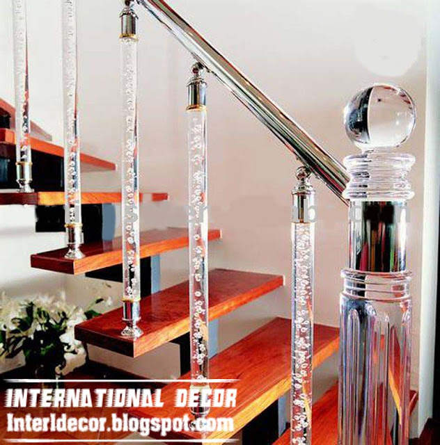  crystal stair railings