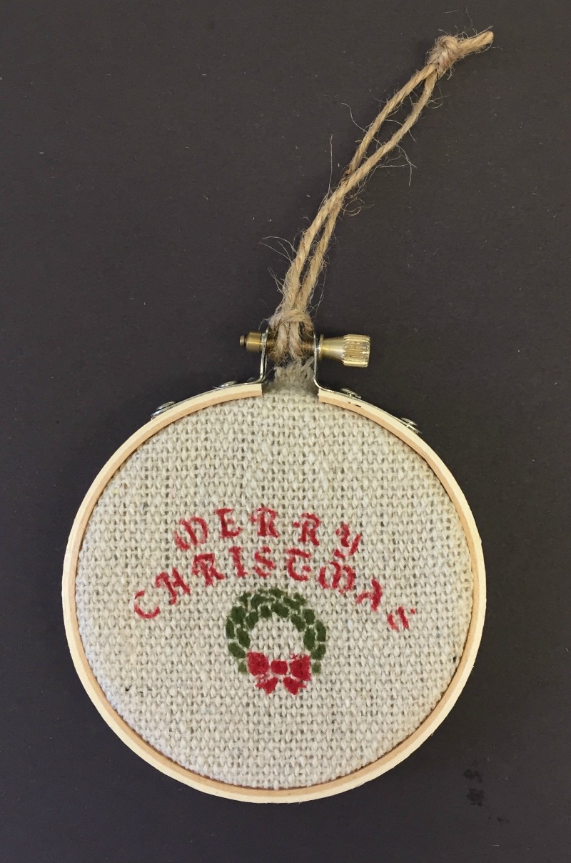 Imparting Grace DIY fun oldfashioned Christmas ornament