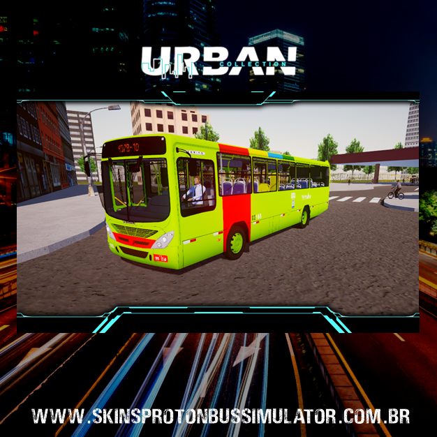 Torino 07 MB Transportes São Cristovão Skin Proton Bus Simulator - Torino 07 MB OF-1519 BT5 Transportes São Cristovão