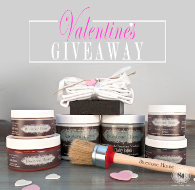 Win a Chalky Patina Paint Package from Bluestone House™ worth $150! - Courtesy of Salvaged Inspirations - Featured on Furniture Flippin' - www.FurnitureFlippin.com
