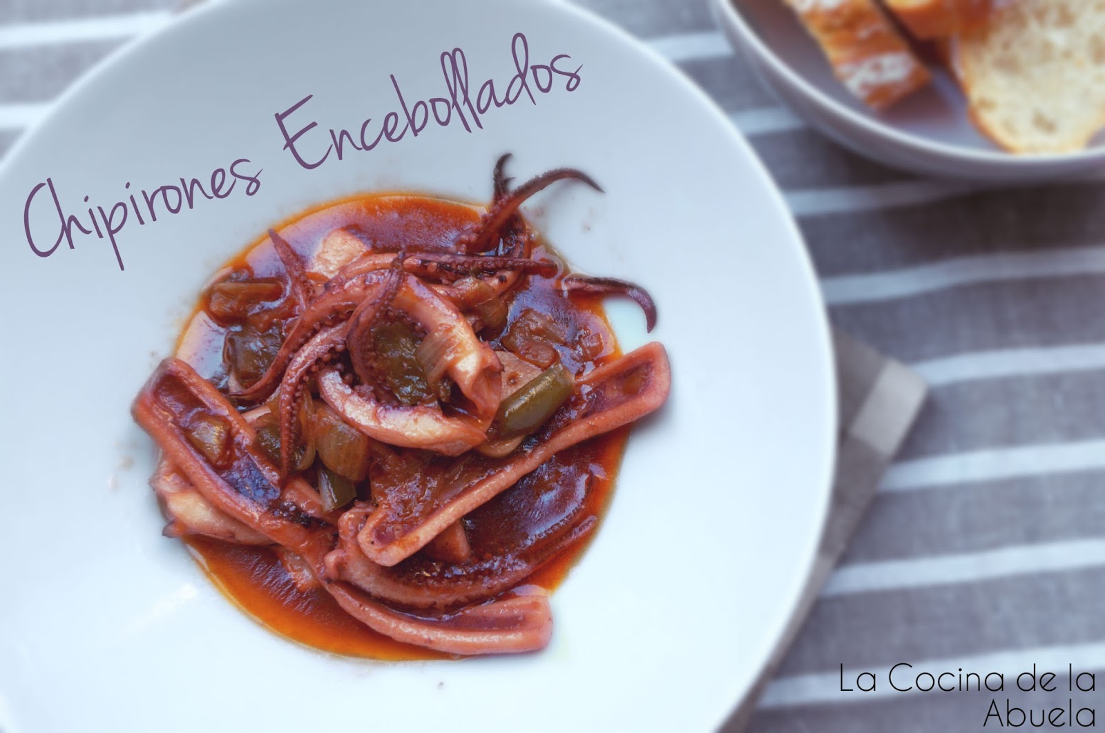Chipirones Encebollados