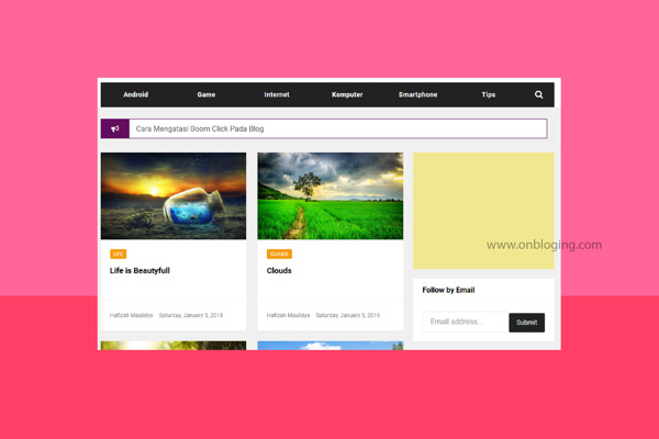 Cara Memasang Widget Breaking News Keren Pada Blog Cara Memasang Widget Breaking News Keren Pada Blog