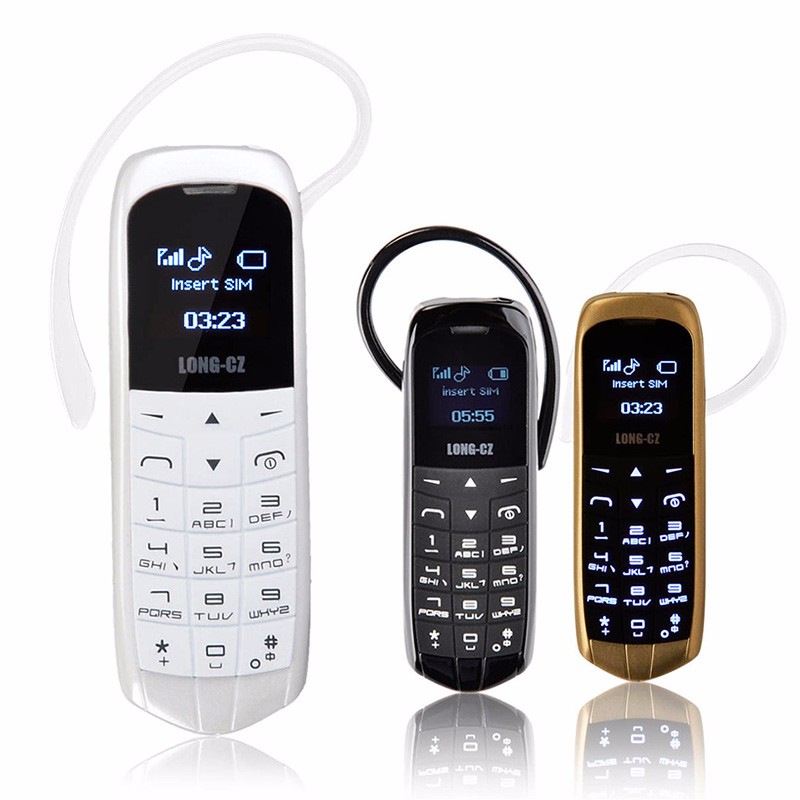 Điện thoại mini kiêm tai nghe bluetooth Long-Cz J8 chính hãng
