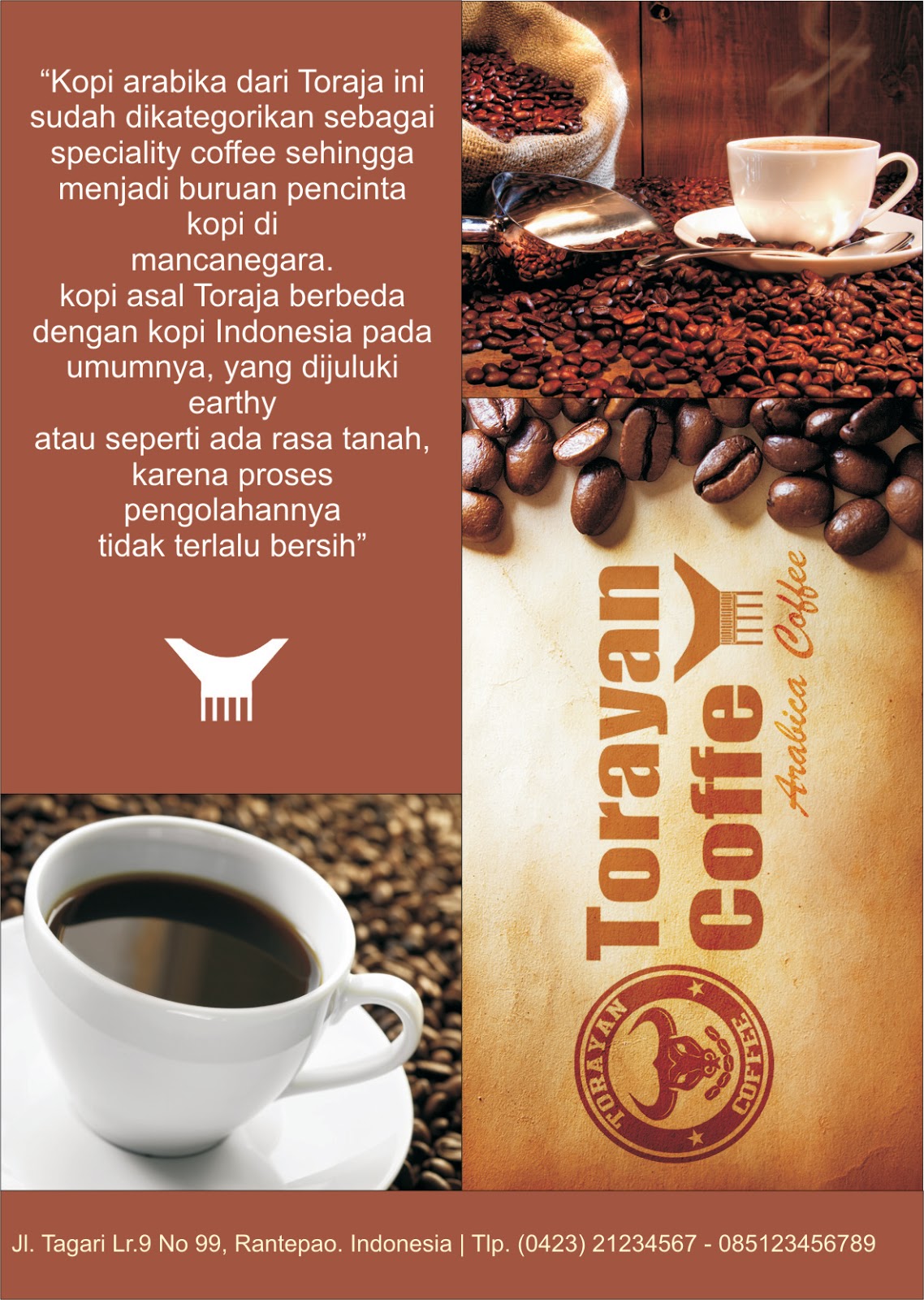 Torayan coffee: Brosur