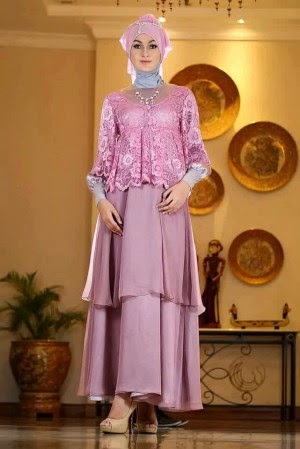 Baju gamis muslim moderen untuk pesta Baju gamis muslim moderen untuk pesta