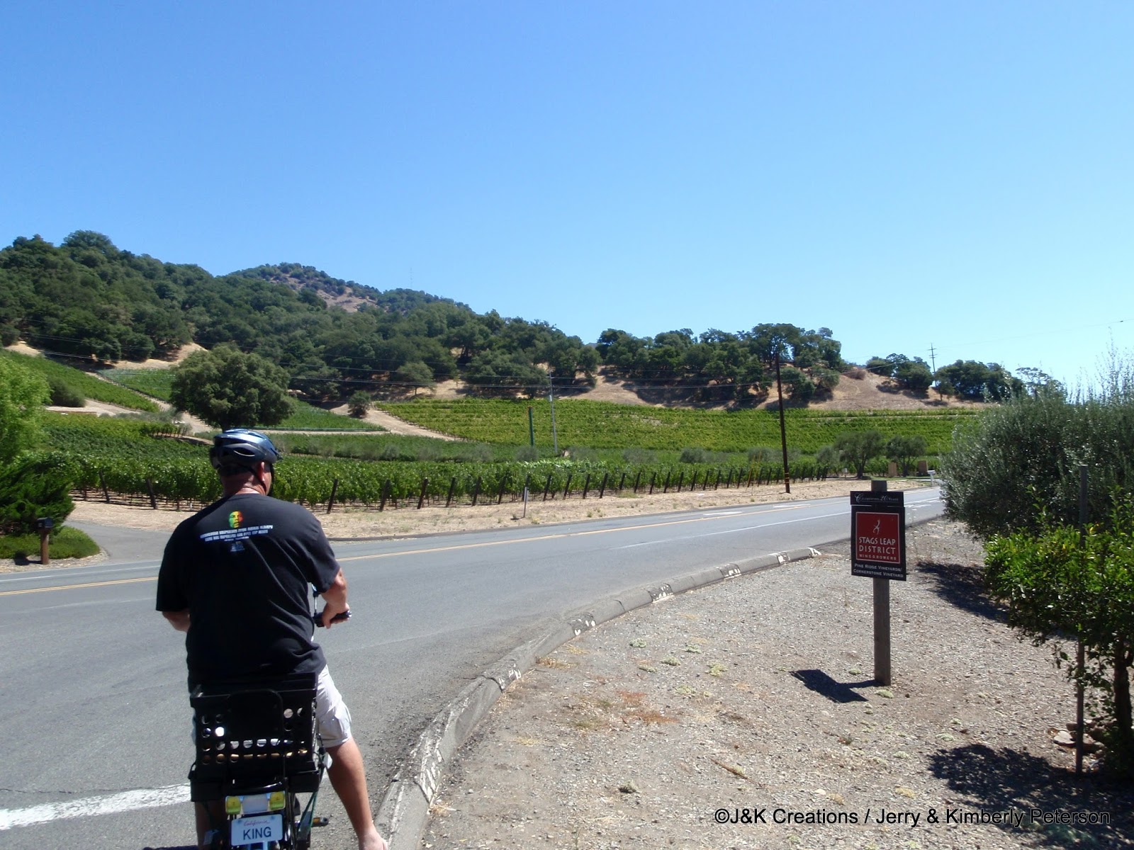 Along the Way with J&K... Bike Ride to Yountville