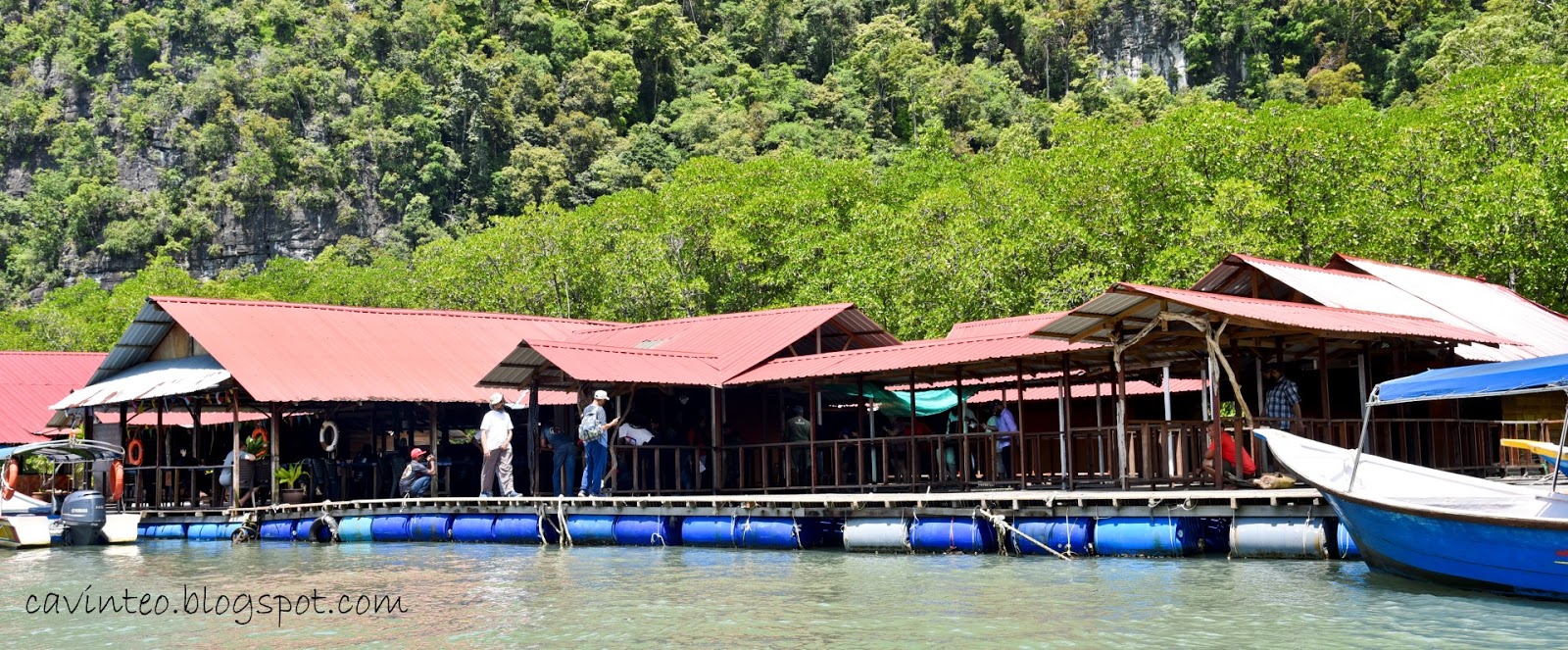 Entree Kibbles Fish Farm and Sas Rimba Floating Restaurant Part of