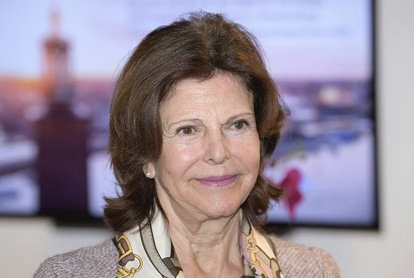 Queen Silvia visited the Swedish National Council for Crime Prevention