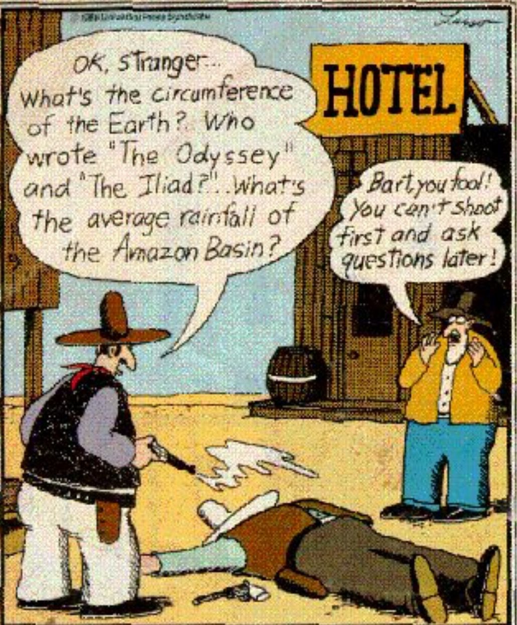 Bug Eric Shoot First, Ask Questions Later